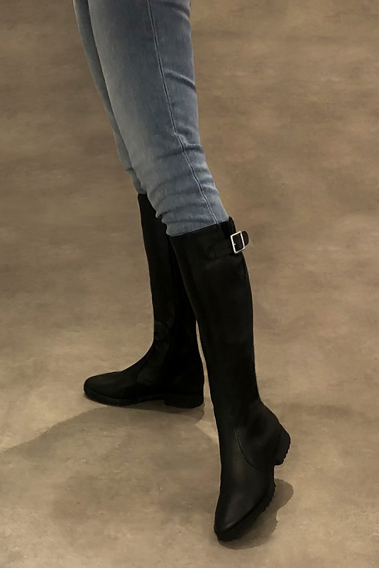 Bottes femme bout outlet rond